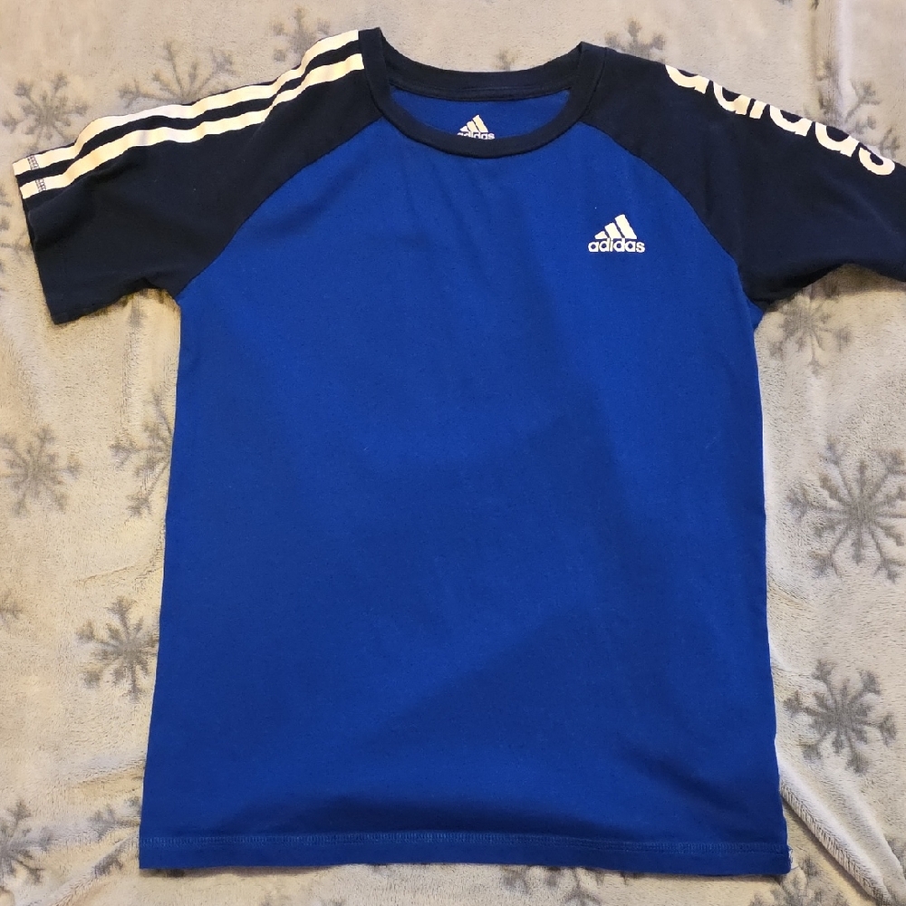 Adidas Kids Blue T-Shirt 10/12